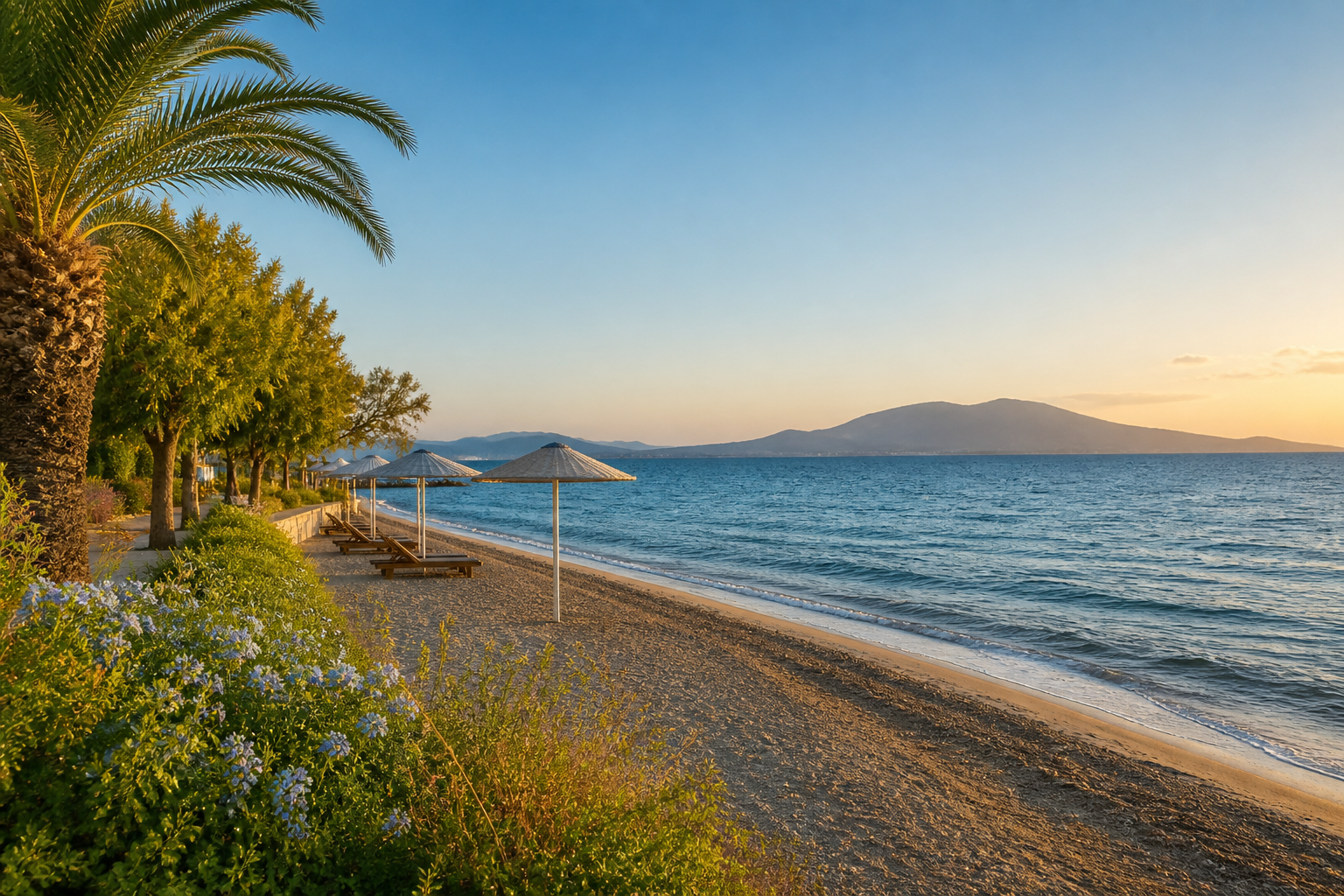 Beste Reisezeit für Özdere
