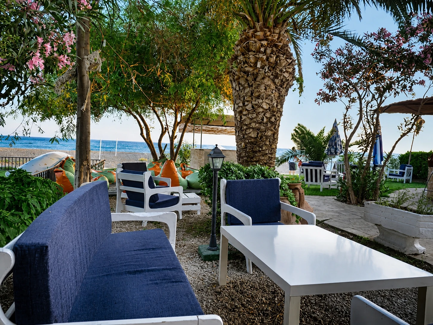Hotel Palmiye · Playa y zona común